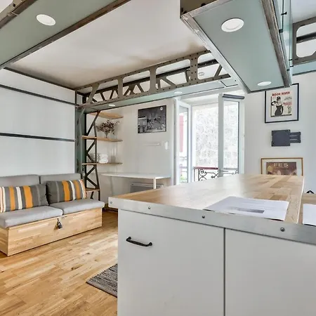 Apartment Lovely 5 Mn Walk To Laumiere Metro Station