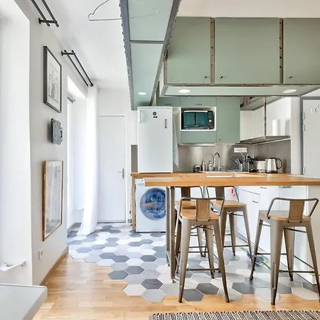 Apartment Lovely 5 Mn Walk To Laumiere Metro Station Paris