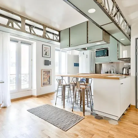 Lovely 5 Mn Walk To Laumiere Metro Station Apartament *